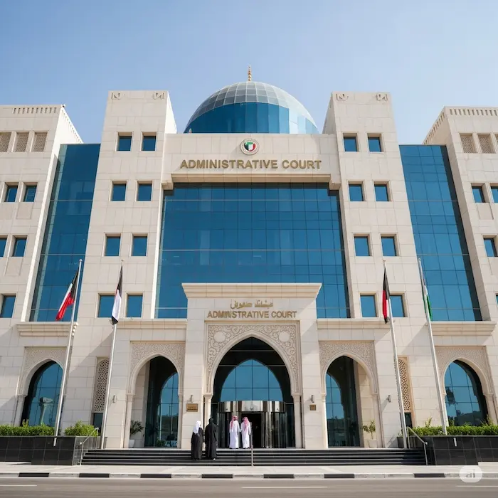 رفع دعوى إدارية الغاء قرار سلبي الكويت
